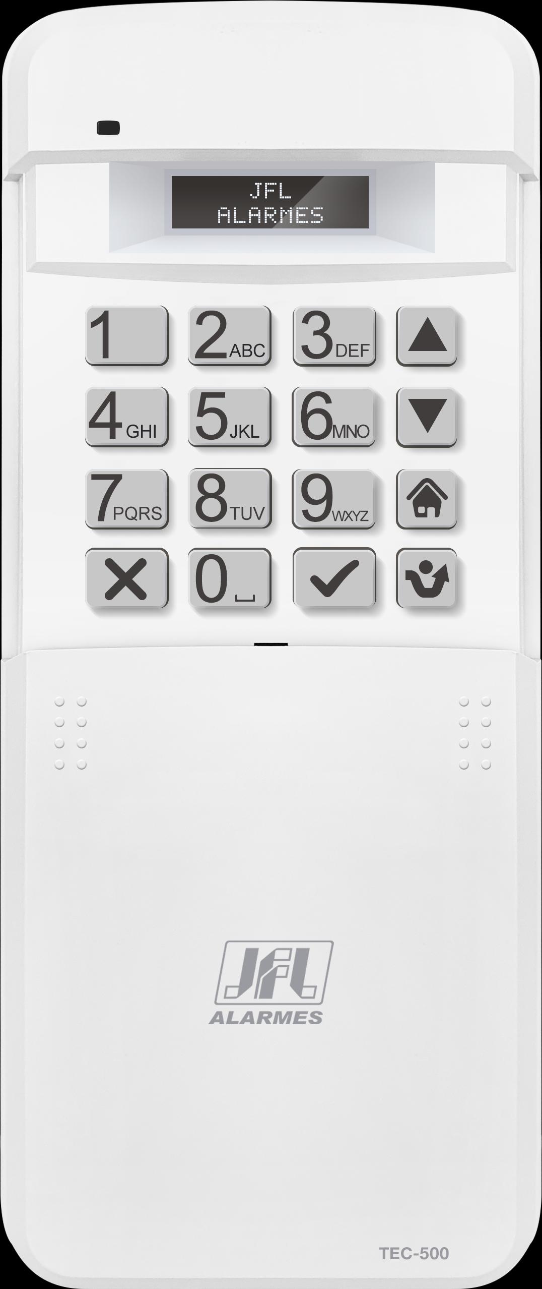 Teclado de alarme JFL TEC-500